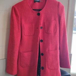 Karl Lagerfeld Vibrant Pink Women's Blazer